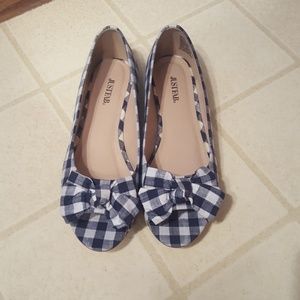 Plaid Flats